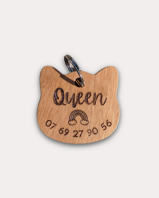 Médaille Gravée en Bois · Ultra légère