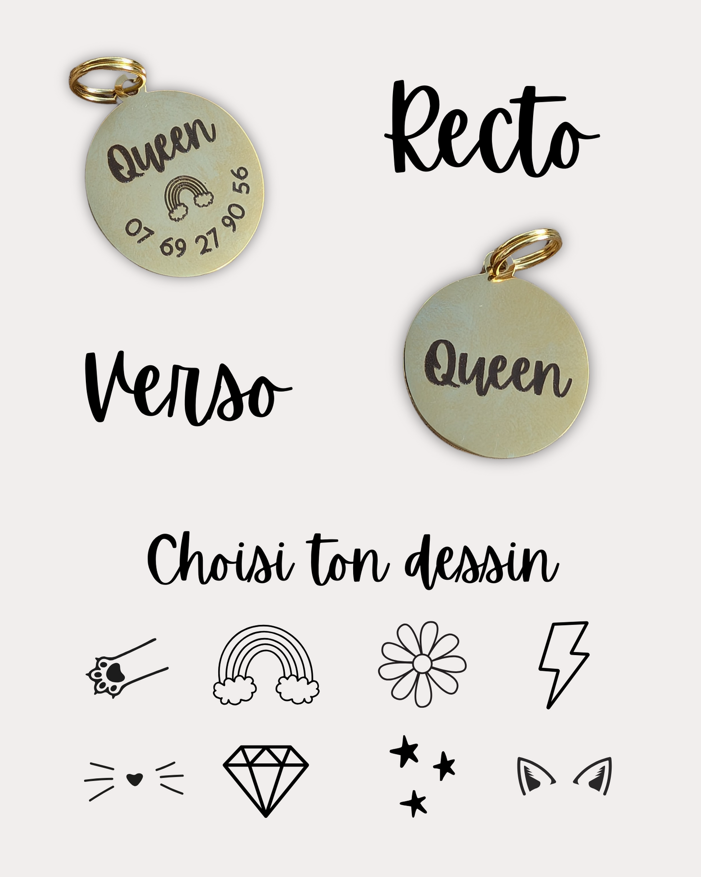 Médaille Gravée · Miya Cats