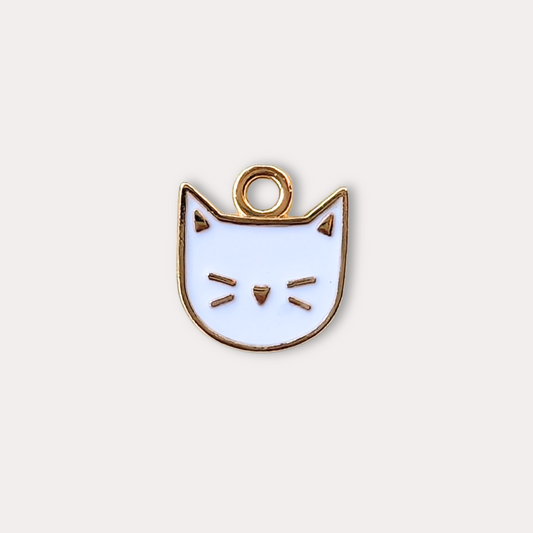 Médaille · Mini Chat Blanc 🤍