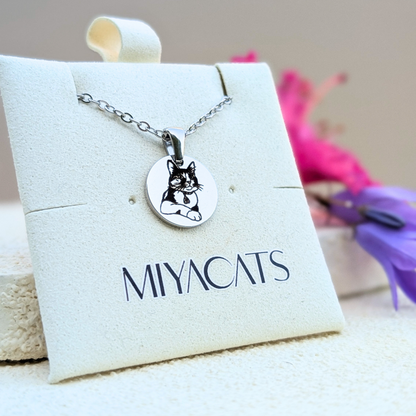 Collier personnalisé gravé 💕