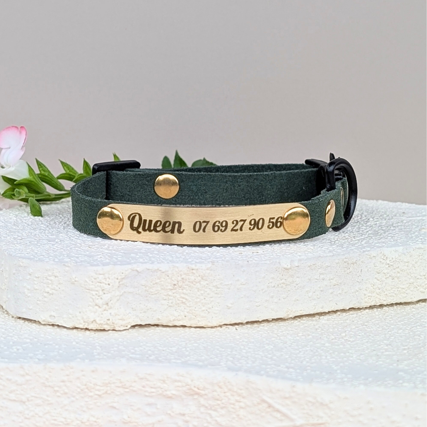 Miya Cats · Collier Anti-étranglement gravé pour Chats