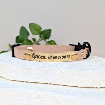 Miya Cats · Collier Anti-étranglement gravé pour Chats