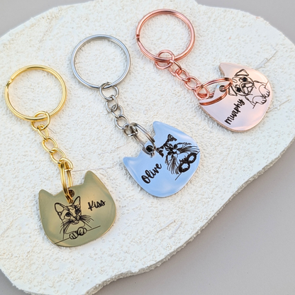 Porte-clé Personnalisé Gravé