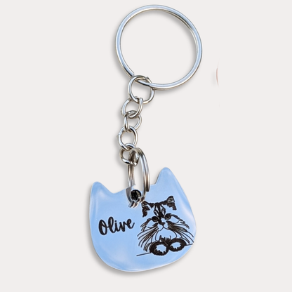 Porte-clé Personnalisé Gravé