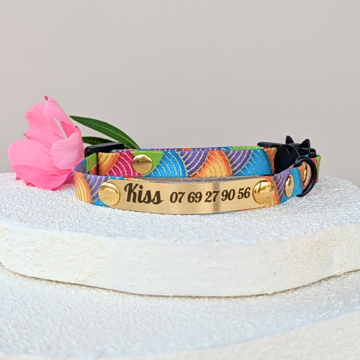 (NEW!) Collier Anti-étranglement pour chat · Edition Summer