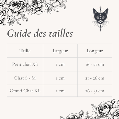 Miya Cats · Collier Anti-étranglement Personnalisé pour Chats XS